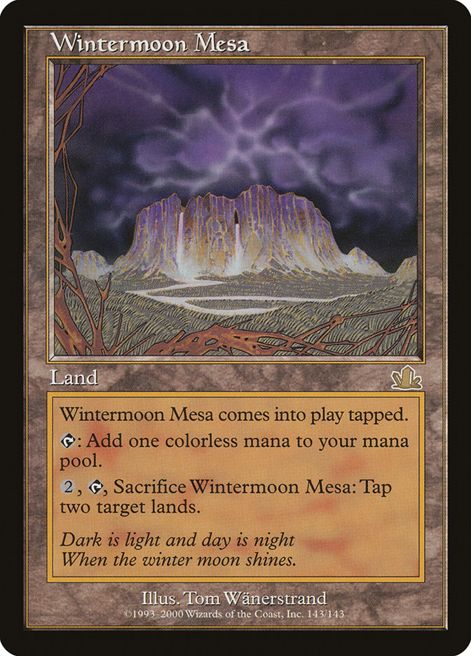 Wintermoon Mesa [Prophecy] | Game Haven TX