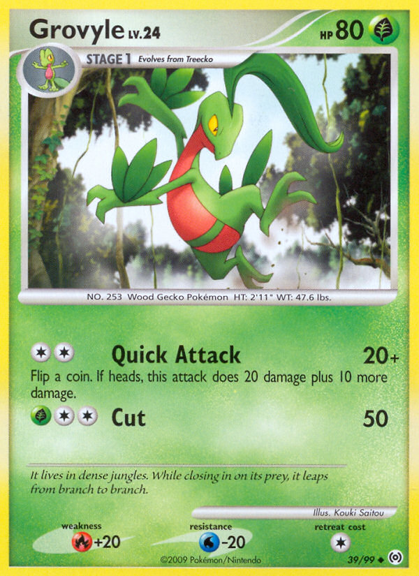 Grovyle (39/99) [Platinum: Arceus] | Game Haven TX