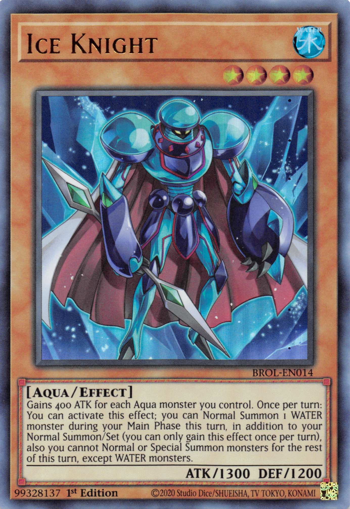 Ice Knight [BROL-EN014] Ultra Rare | Game Haven TX