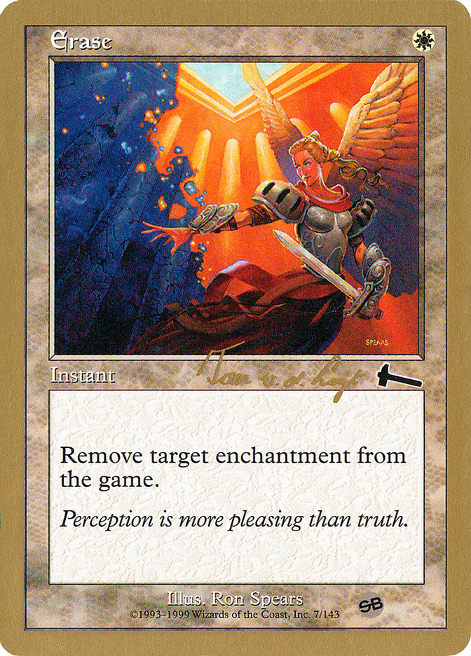 Erase (Tom van de Logt) (SB) [World Championship Decks 2000] | Game Haven TX