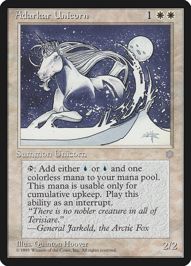 Adarkar Unicorn [Ice Age] | Game Haven TX