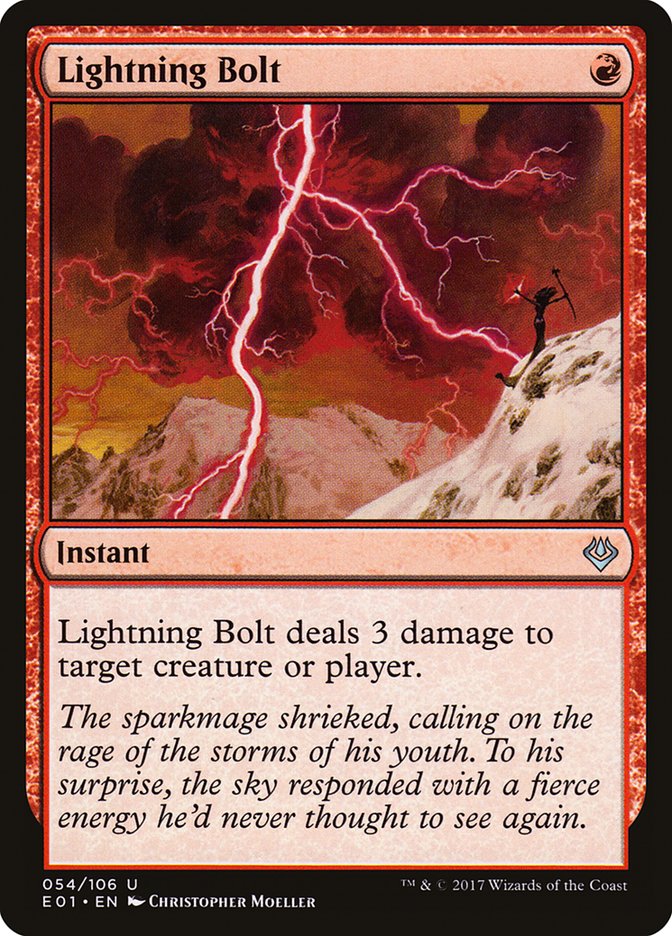 Lightning Bolt [Archenemy: Nicol Bolas] | Game Haven TX