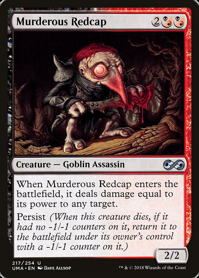 Murderous Redcap [Ultimate Masters] | Game Haven TX