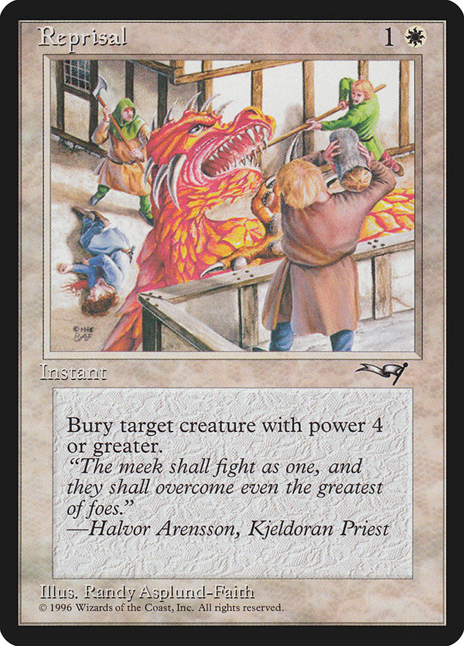 Reprisal (Red Monster) [Alliances] | Game Haven TX