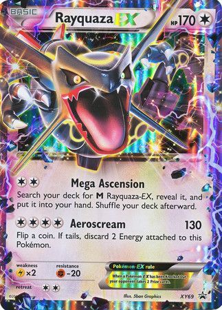 Rayquaza EX (XY69) (Jumbo Card) [XY: Black Star Promos] | Game Haven TX