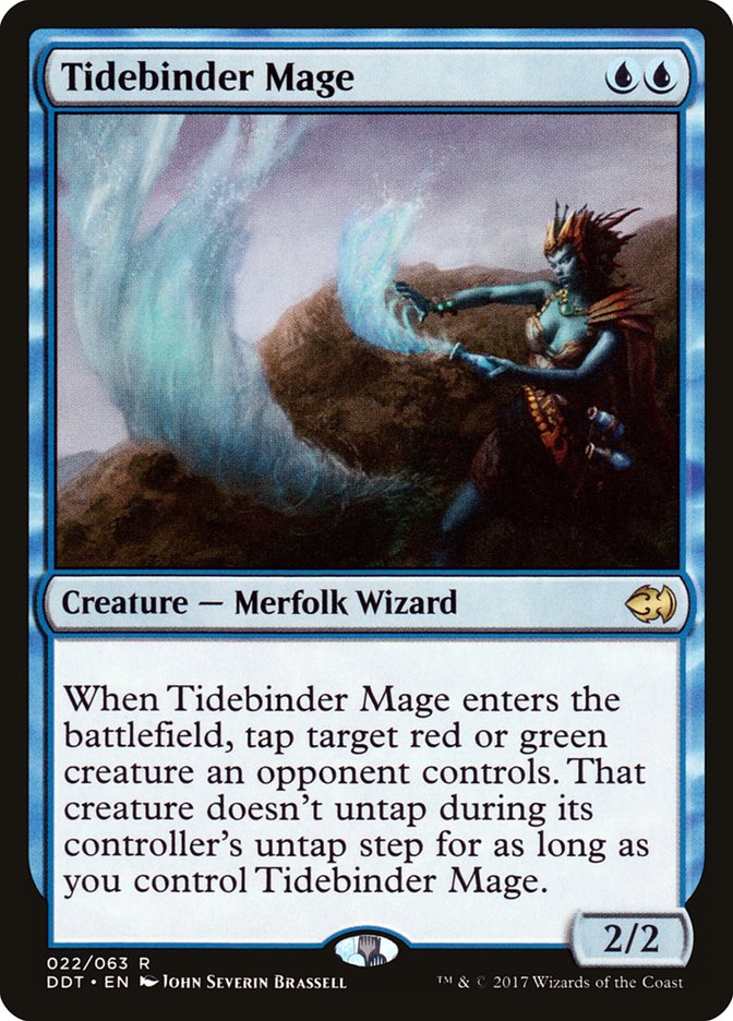 Tidebinder Mage [Duel Decks: Merfolk vs. Goblins] | Game Haven TX