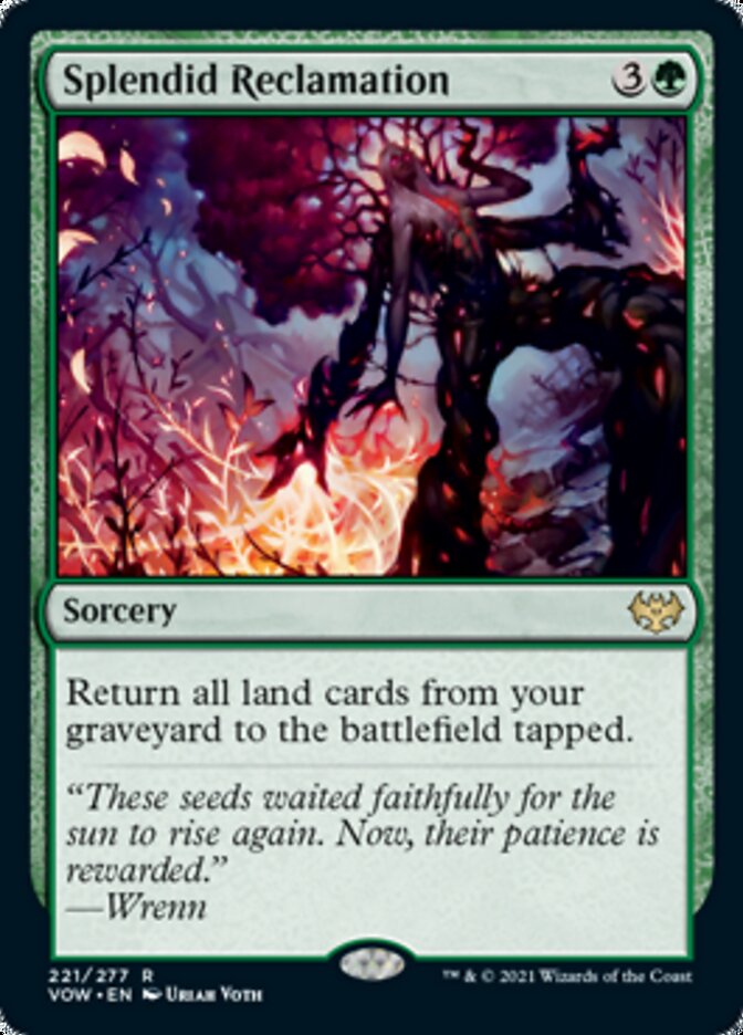 Splendid Reclamation [Innistrad: Crimson Vow] | Game Haven TX