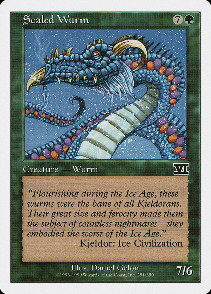 Scaled Wurm [Classic Sixth Edition] | Game Haven TX