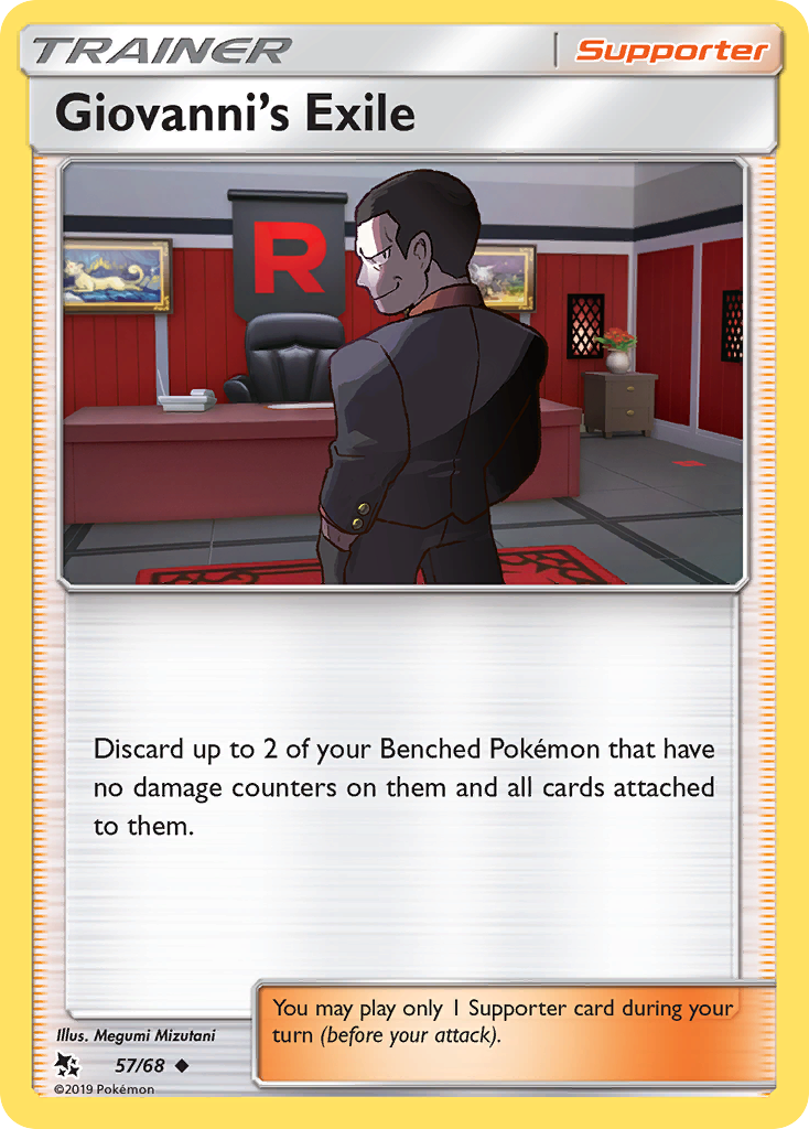 Giovanni's Exile (57/68) [Sun & Moon: Hidden Fates] | Game Haven TX