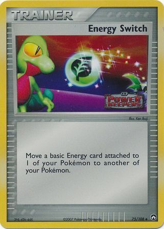 Energy Switch (75/108) (Stamped) [EX: Power Keepers] | Game Haven TX