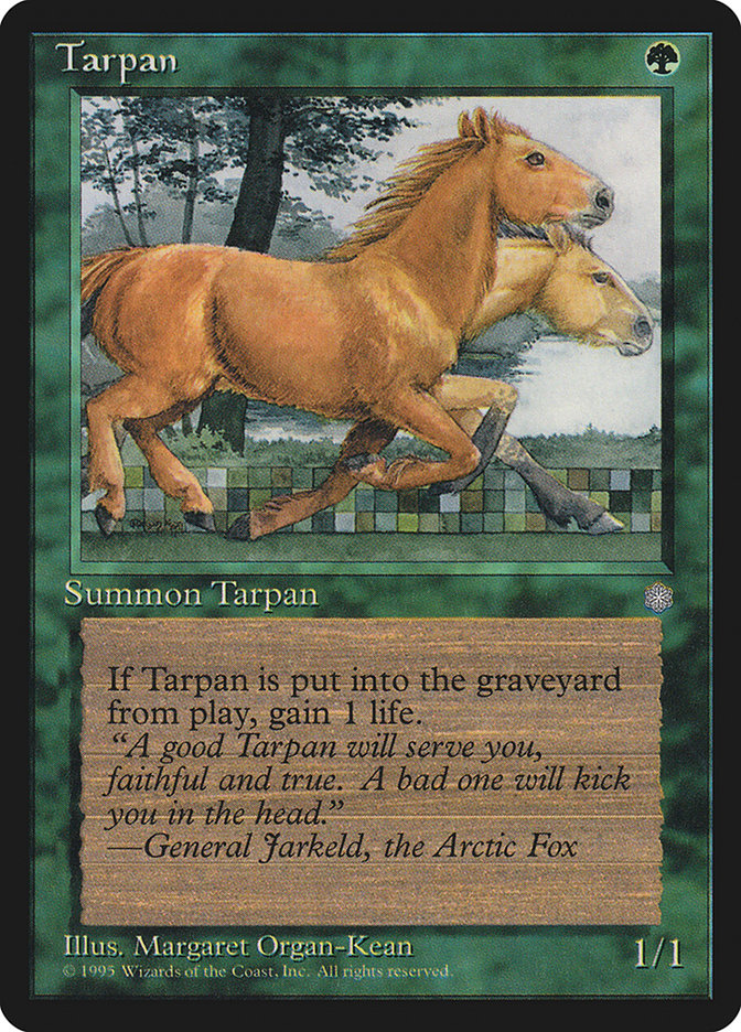 Tarpan [Ice Age] | Game Haven TX