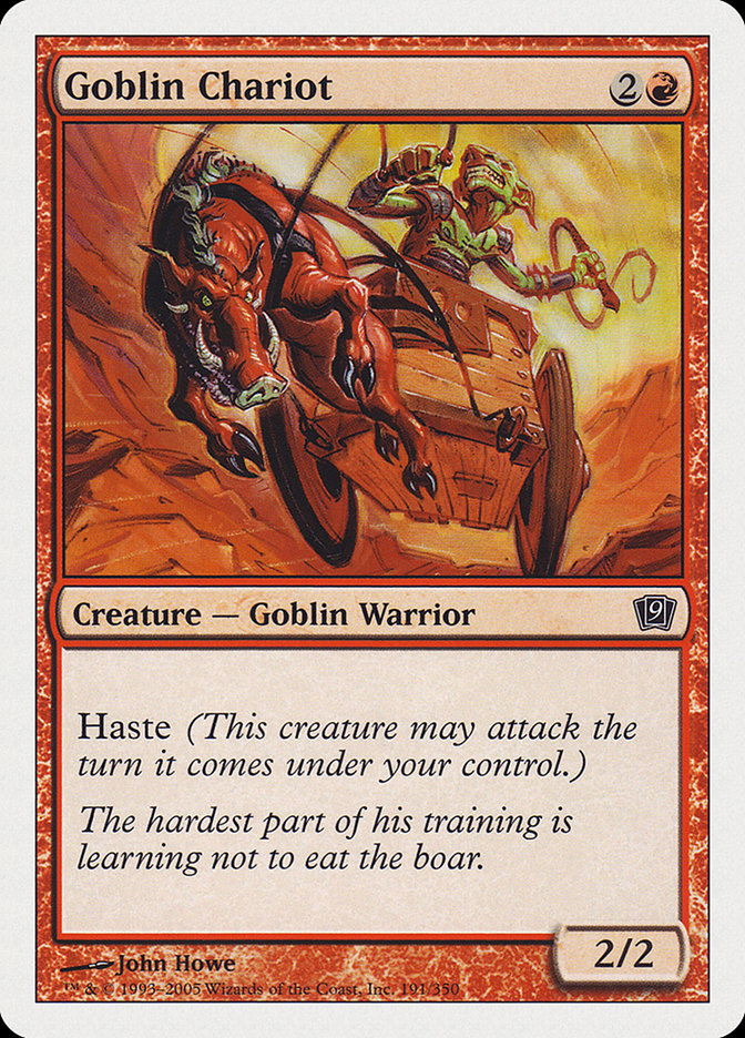 Goblin Chariot [Ninth Edition] | Game Haven TX