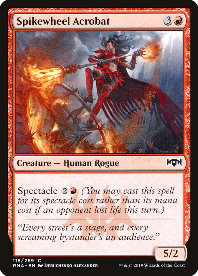 Spikewheel Acrobat [Ravnica Allegiance] | Game Haven TX