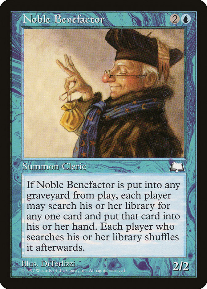 Noble Benefactor [Weatherlight] | Game Haven TX
