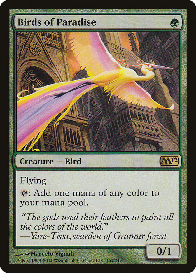 Birds of Paradise [Magic 2012] | Game Haven TX
