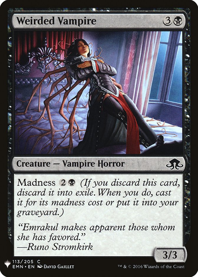 Weirded Vampire [Mystery Booster] | Game Haven TX