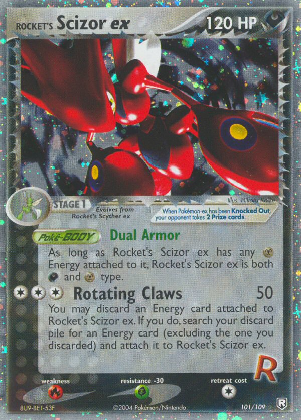 Rocket's Scizor ex (101/109) [EX: Team Rocket Returns] | Game Haven TX