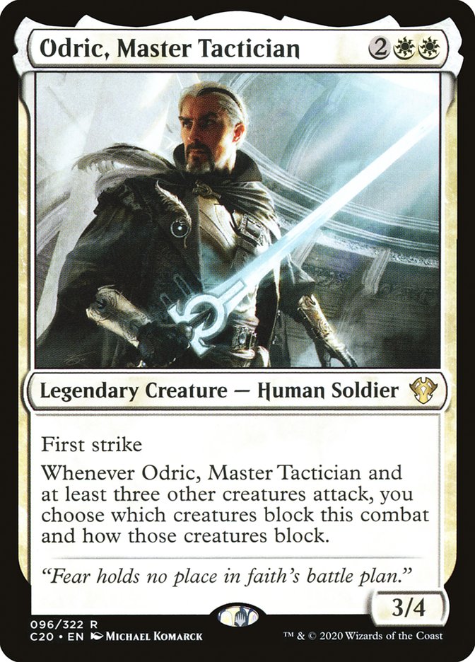 Odric, Master Tactician [Commander 2020] | Game Haven TX
