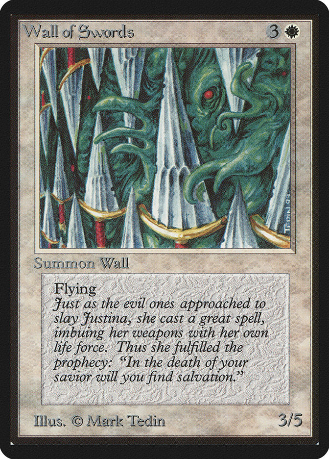 Wall of Swords [Limited Edition Beta] | Game Haven TX