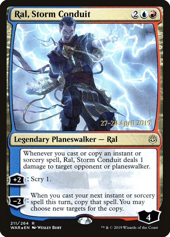 Ral, Storm Conduit [War of the Spark Promos] | Game Haven TX
