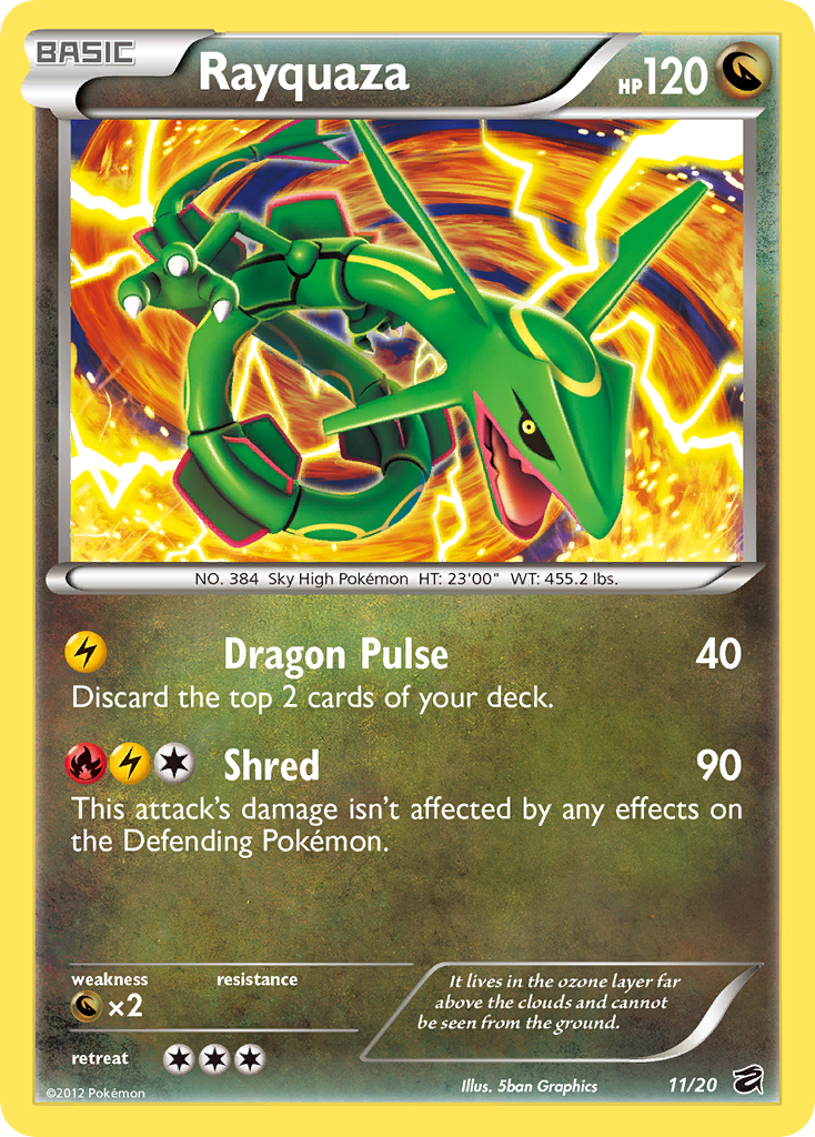 Rayquaza (11/20) [Black & White: Dragon Vault] | Game Haven TX