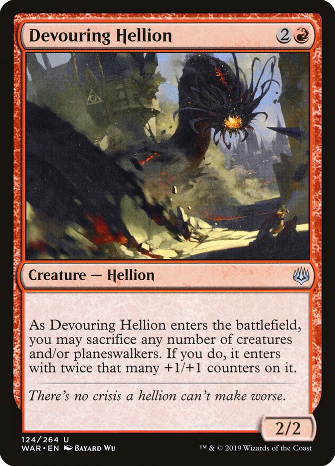 Devouring Hellion [War of the Spark] | Game Haven TX