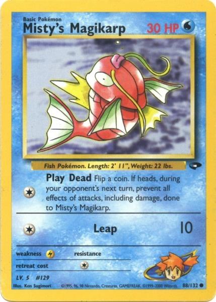 Misty's Magikarp (88/132) [Gym Challenge Unlimited] | Game Haven TX