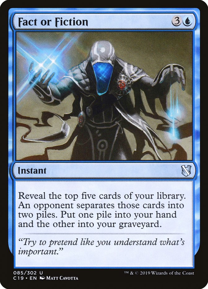 Fact or Fiction [Commander 2019] | Game Haven TX