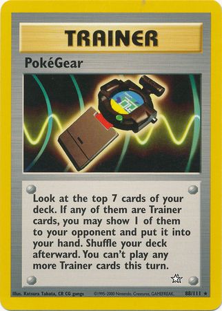 PokeGear (88/111) [Neo Genesis Unlimited] | Game Haven TX