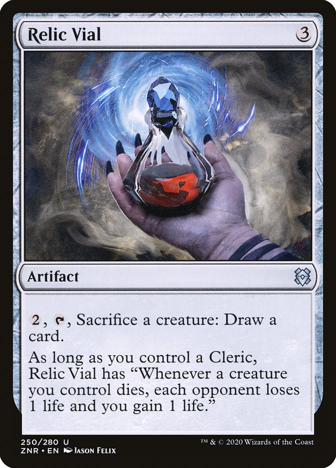 Relic Vial [Zendikar Rising] | Game Haven TX