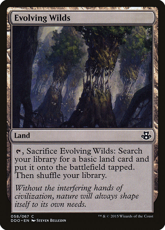 Evolving Wilds [Duel Decks: Elspeth vs. Kiora] | Game Haven TX