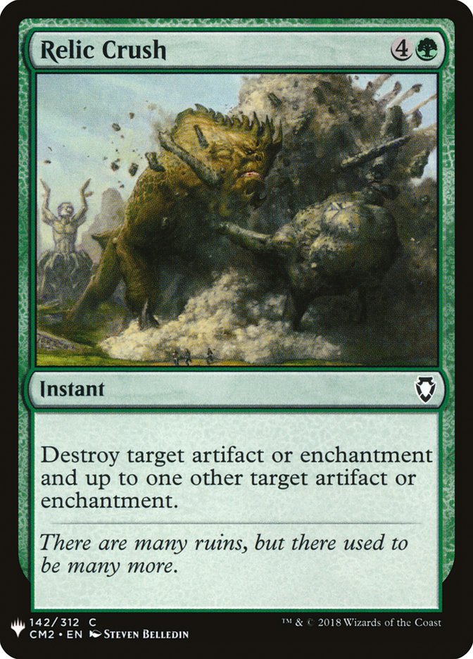 Relic Crush [Mystery Booster] | Game Haven TX