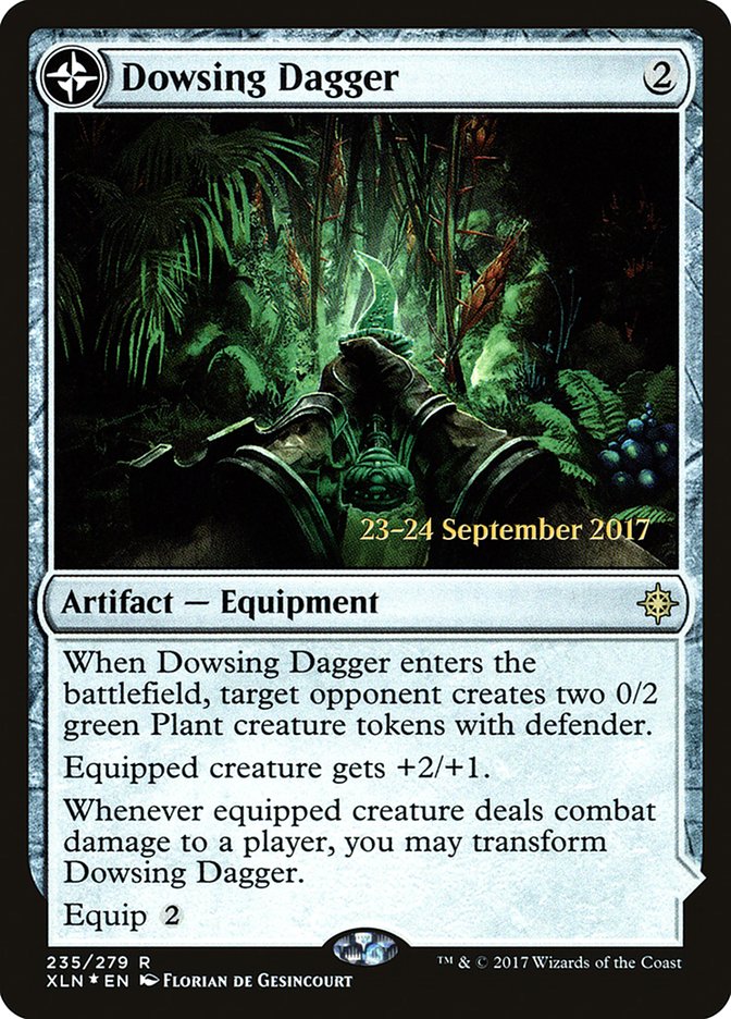 Dowsing Dagger // Lost Vale [Ixalan Promos] | Game Haven TX