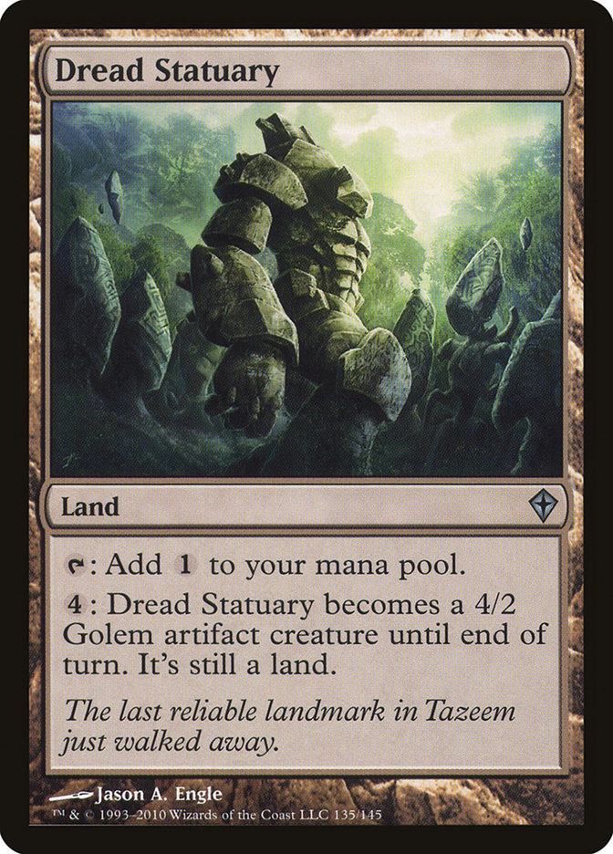 Dread Statuary [Worldwake] | Game Haven TX
