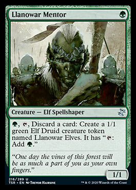 Llanowar Mentor [Time Spiral Remastered] | Game Haven TX