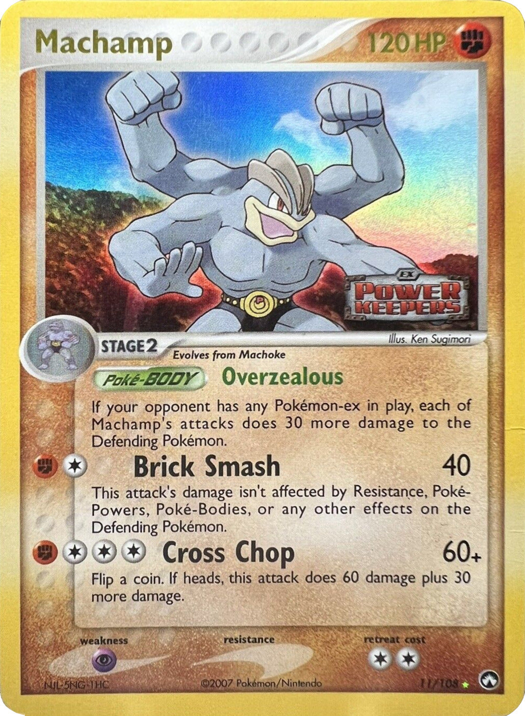 Machamp (11/108) (Stamped) [EX: Power Keepers] | Game Haven TX