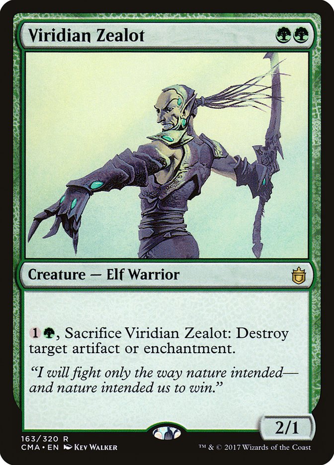 Viridian Zealot [Commander Anthology] | Game Haven TX