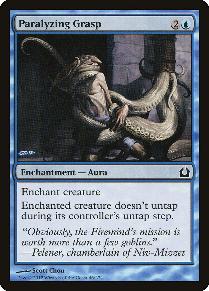 Paralyzing Grasp [Return to Ravnica] | Game Haven TX