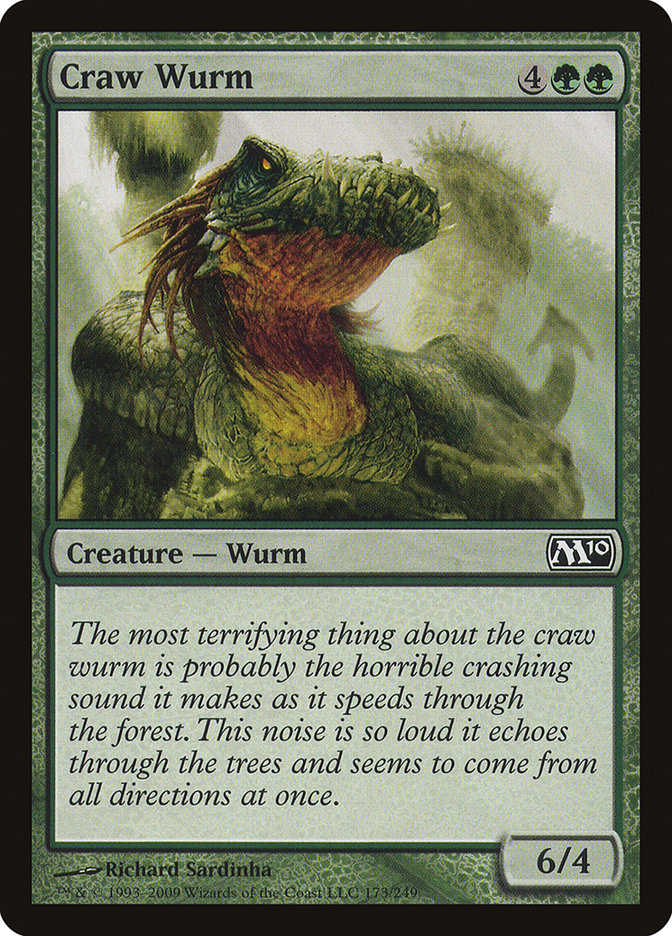 Craw Wurm [Magic 2010] | Game Haven TX