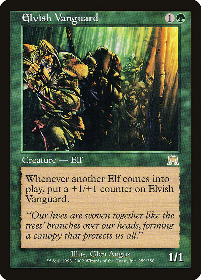 Elvish Vanguard [Onslaught] | Game Haven TX