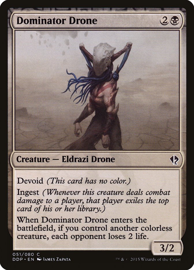 Dominator Drone [Duel Decks: Zendikar vs. Eldrazi] | Game Haven TX
