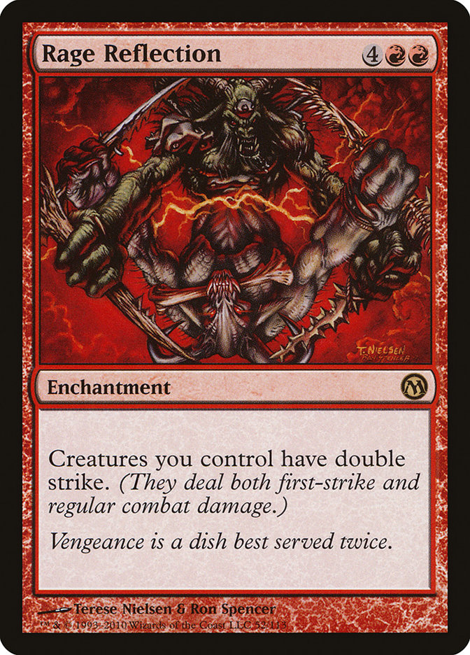 Rage Reflection [Duels of the Planeswalkers] | Game Haven TX