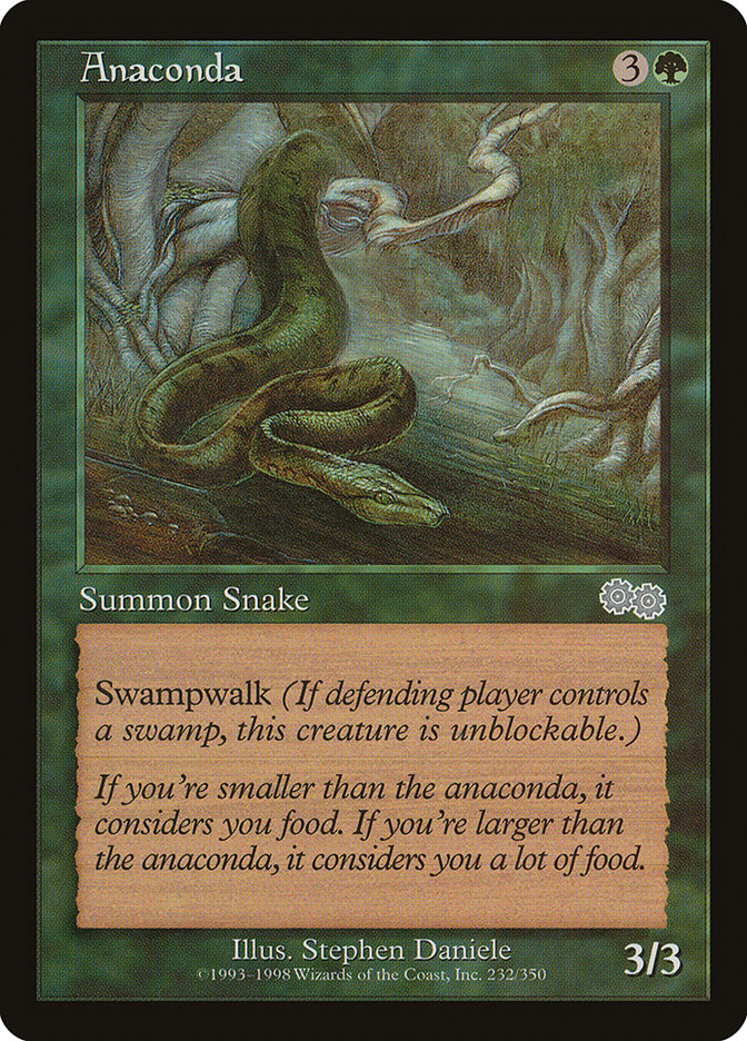 Anaconda [Urza's Saga] | Game Haven TX