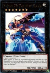 Number 74: Master of Blades [MAGO-EN058] Rare | Game Haven TX