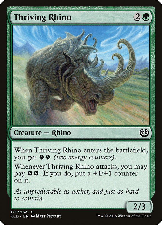 Thriving Rhino [Kaladesh] | Game Haven TX