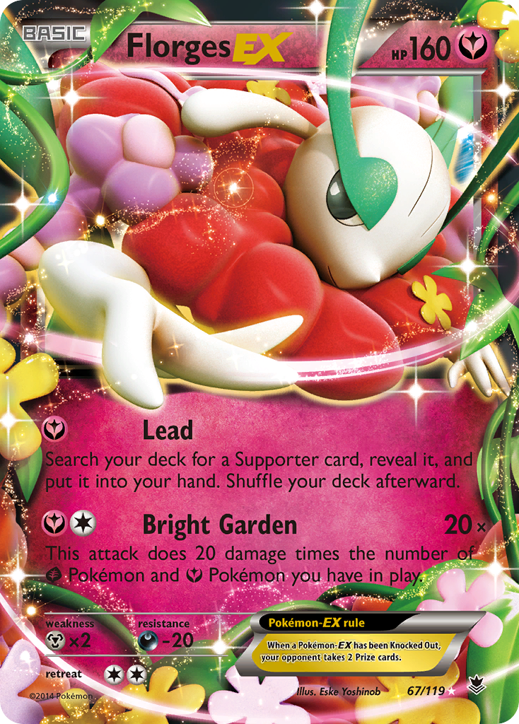 Florges EX (67/119) [XY: Phantom Forces] | Game Haven TX