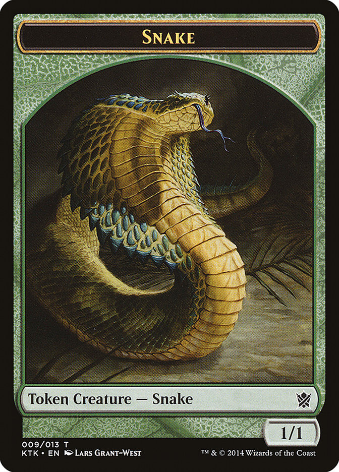 Snake [Khans of Tarkir Tokens] | Game Haven TX