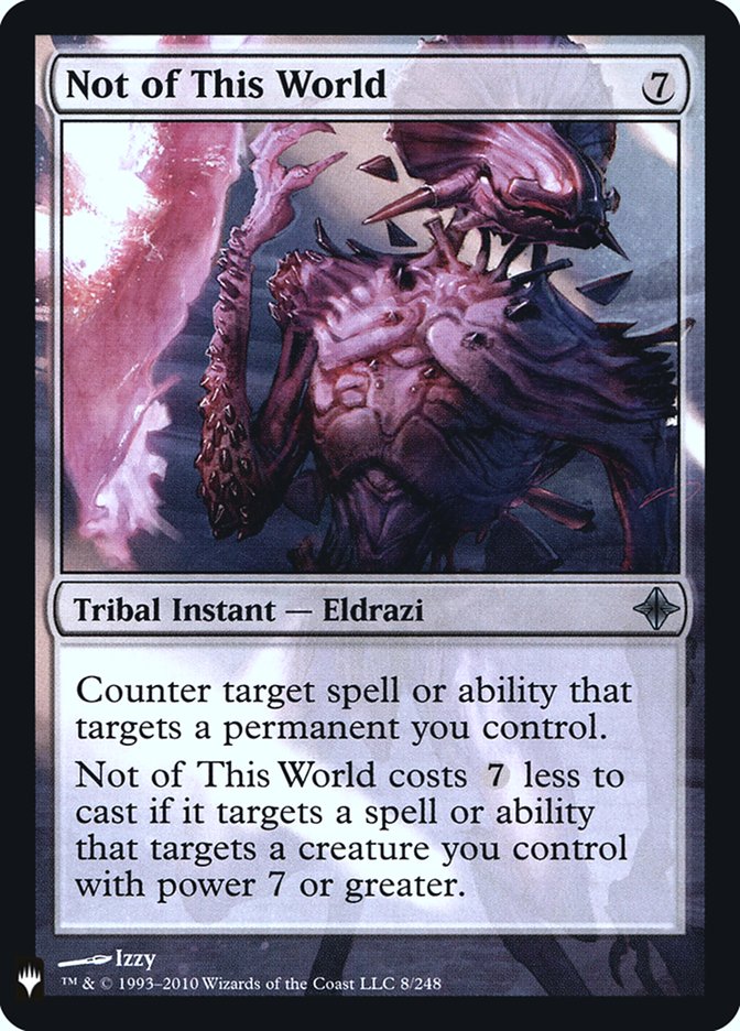 Not of This World [Mystery Booster] | Game Haven TX