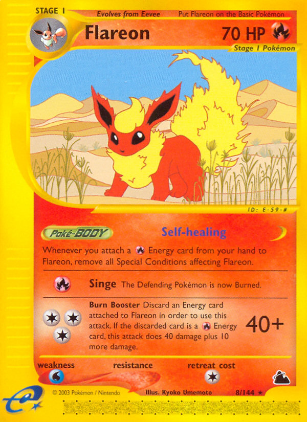 Flareon (8/144) [Skyridge] | Game Haven TX