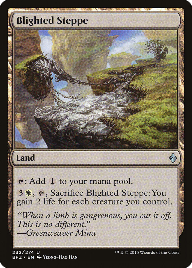 Blighted Steppe [Battle for Zendikar] | Game Haven TX